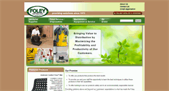 Desktop Screenshot of foleydistributing.com